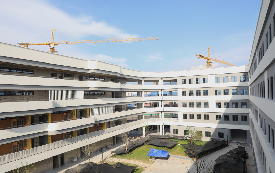 办学规模120个班级丽水这所新学校今年将竣工