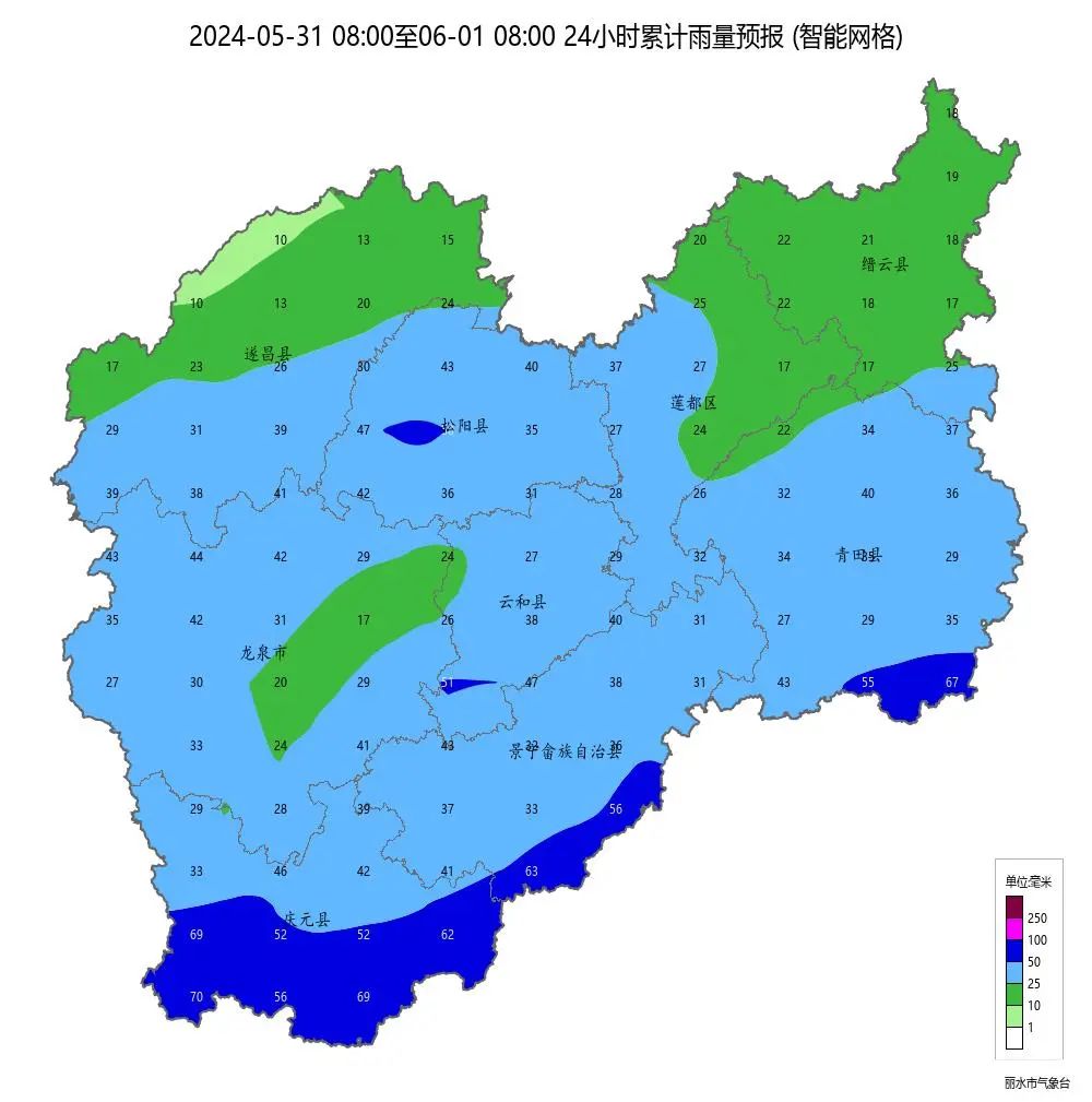 丽水将迎暴雨,大暴雨强对流天气